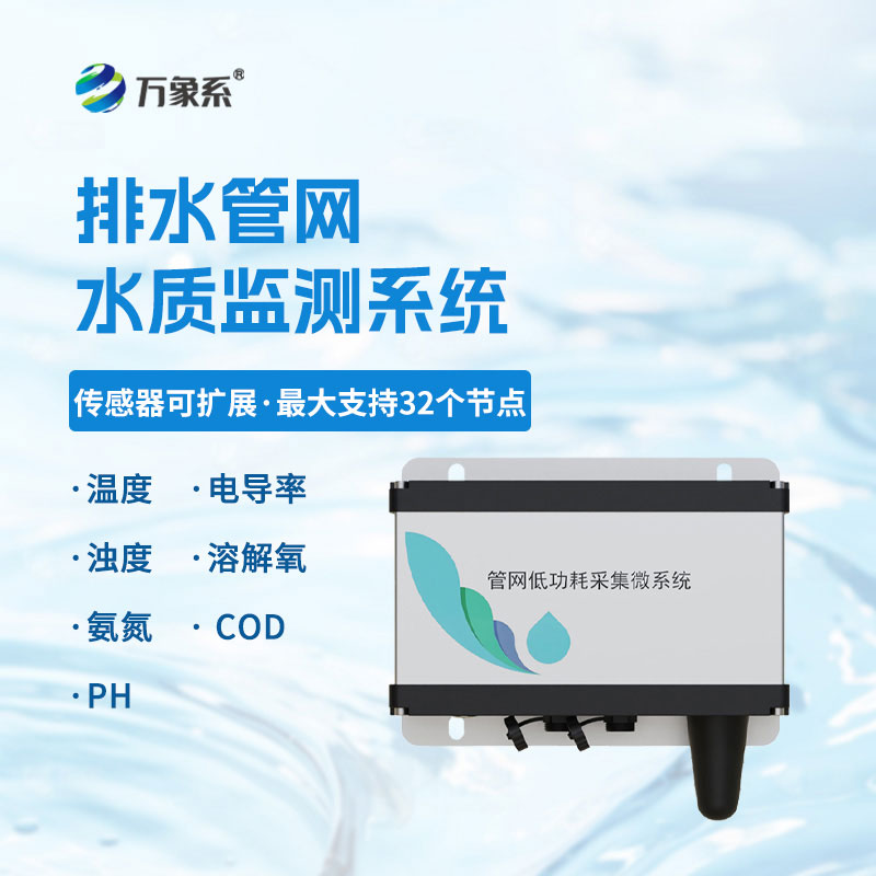 城市排水管网水质监测系统